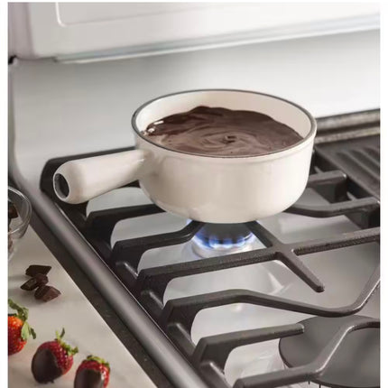 30 in. 5.0 cu. ft. Freestanding Gas Range in Stainless Steel with Griddle