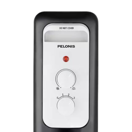 1,500-Watt Oil-Filled Radiant Electric Space Heater with Thermostat