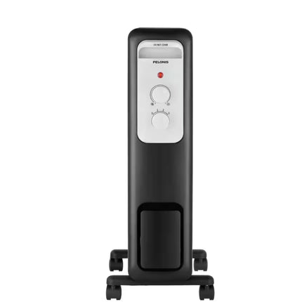 1,500-Watt Oil-Filled Radiant Electric Space Heater with Thermostat