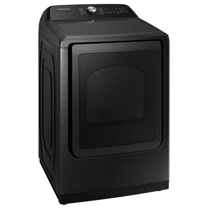 7.4 cu.ft. Smart vented Electric Dryer with Steam Sanitize+ in Brushed Black