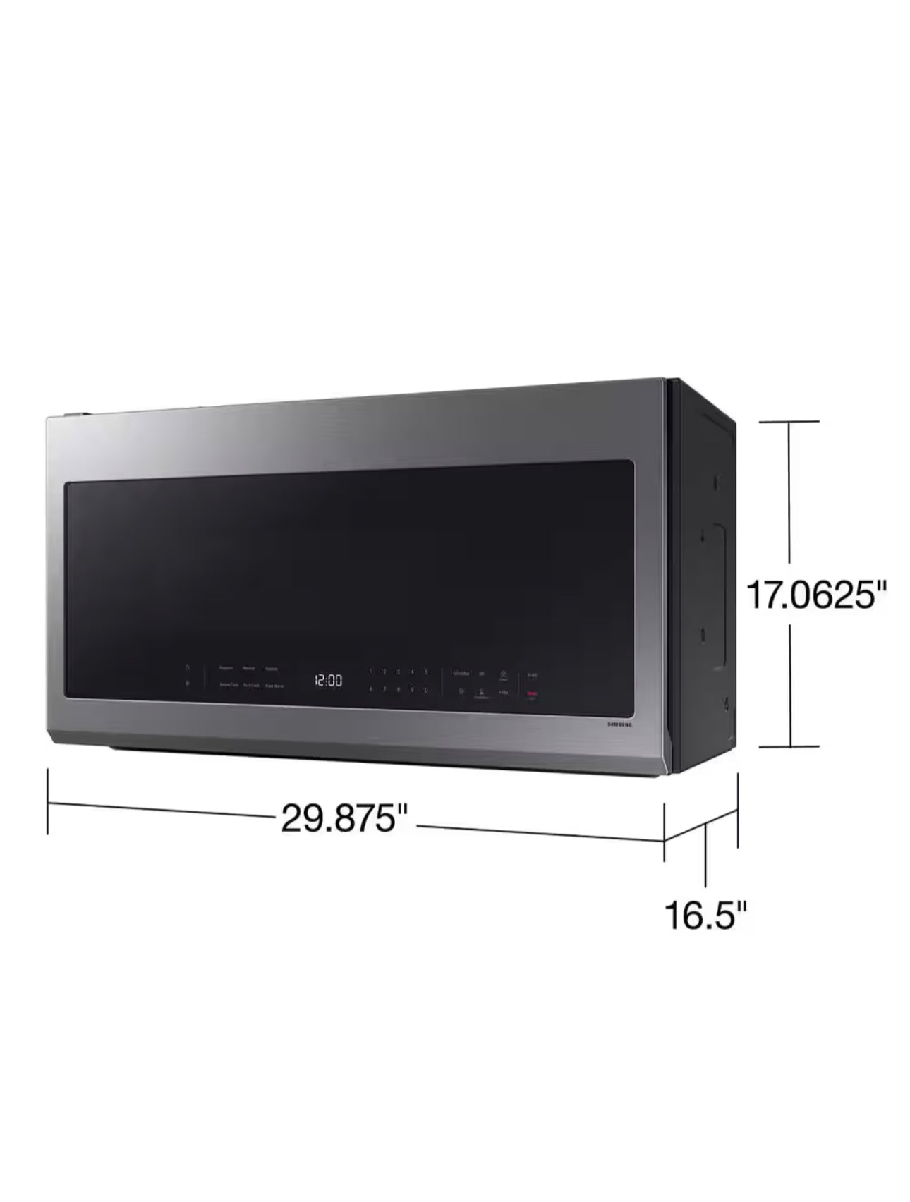 Over-the-Range Microwave 2.1 cu. ft. with Wi-Fi in Fingerprint Resistant Stainless Steel