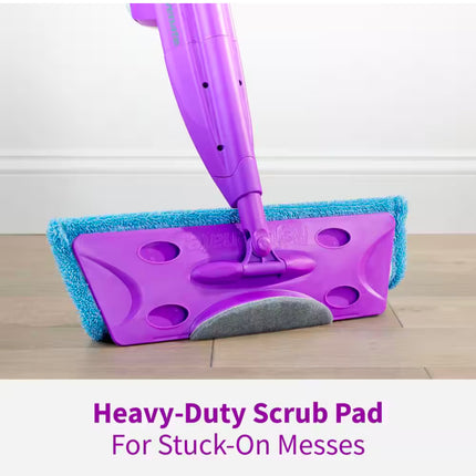 Click n Clean Multi-Surface Microfiber Mop with Sprayer and Duster