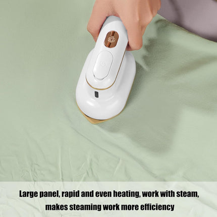YIKA Clothes Steamer & Travel Iron – Mini Handheld Wrinkle Remover, Dual Dry/Wet Steam, for Home, Office & Travel – 1.1 lbs, Horizontal/Vertical Use