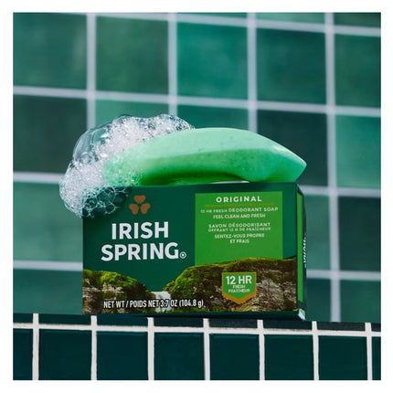 Irish Spring Original Bar Soap – 4-Pack – 3.7 oz Each
