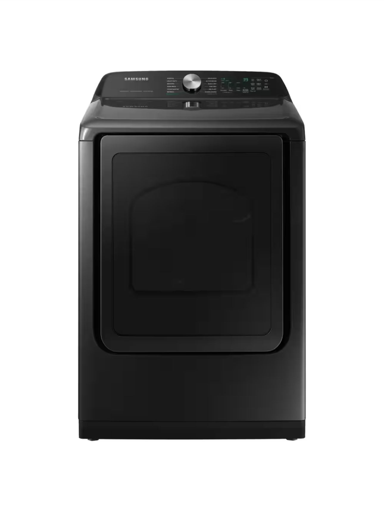 7.4 cu.ft. Smart vented Electric Dryer with Steam Sanitize+ in Brushed Black