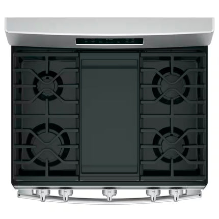 30 in. 5.0 cu. ft. Freestanding Gas Range in Stainless Steel with Griddle