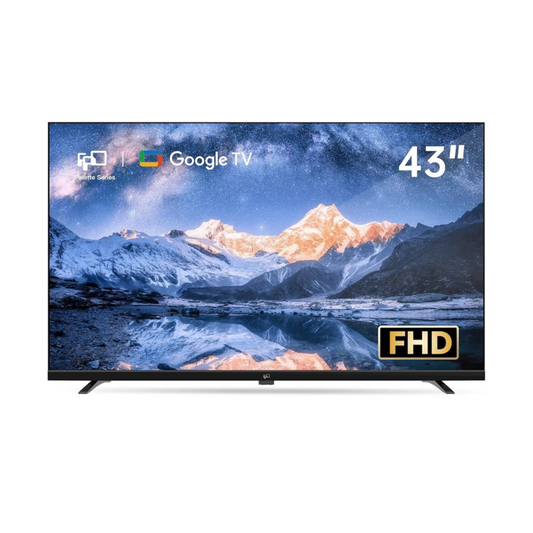 FPD 43-inch Smart TV Google TV 1080p Full HD with Google Play and Chromecast Built-in, HDR 10, Dolby Audio, Voice Remote, Stream Live TV(Palette-Series, CG43-P3, 2024 Model)