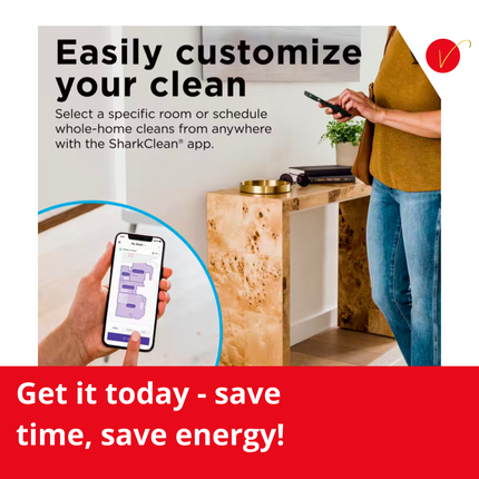 Matrix 13.39-Inch Self-Emptying Robot Vacuum Cleaner – Smart Navigation & Self-Cleaning Brushroll – Black