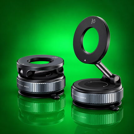 Magnetic Foldable Phone Stand – Adjustable 360° Ring Holder