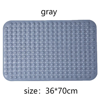 Shower Bath Mat Bath Tub Pad Household Bathroom Hollow Hydrophobic Thicken Anti Slip Pad Suction Cup Bathtub Massage Foot Pad