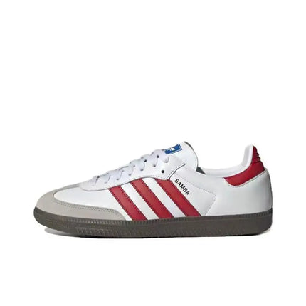 Adidas Originals SAMBA OG Soft Upper for Easy Foot Feel, Low Top Board Shoes for Both Men and Women in Black, White, and Gray