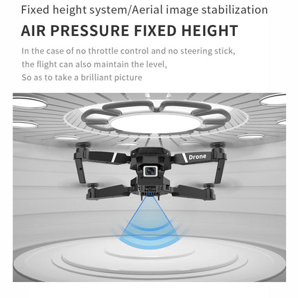 Professional E88 UAV 4k HD Dual Camera Aerial Photography WiFi FPV360° Air Flight Folding Quadcopter CHILDREN'S Toys Gifts