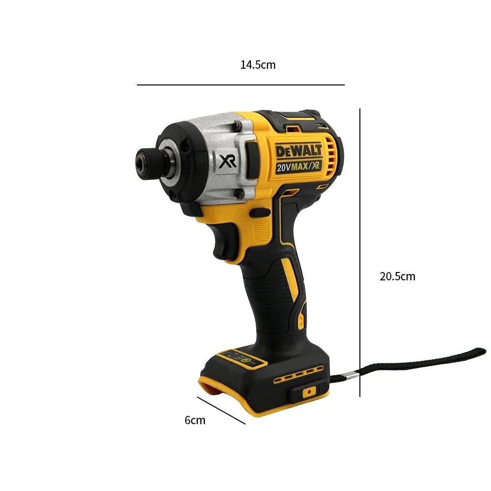 Dewalt DCD887 Electric Impact Driver Drill 3250RPM Speed Brushless motor Power Tools  Electric Screwdriver For 20V Battery