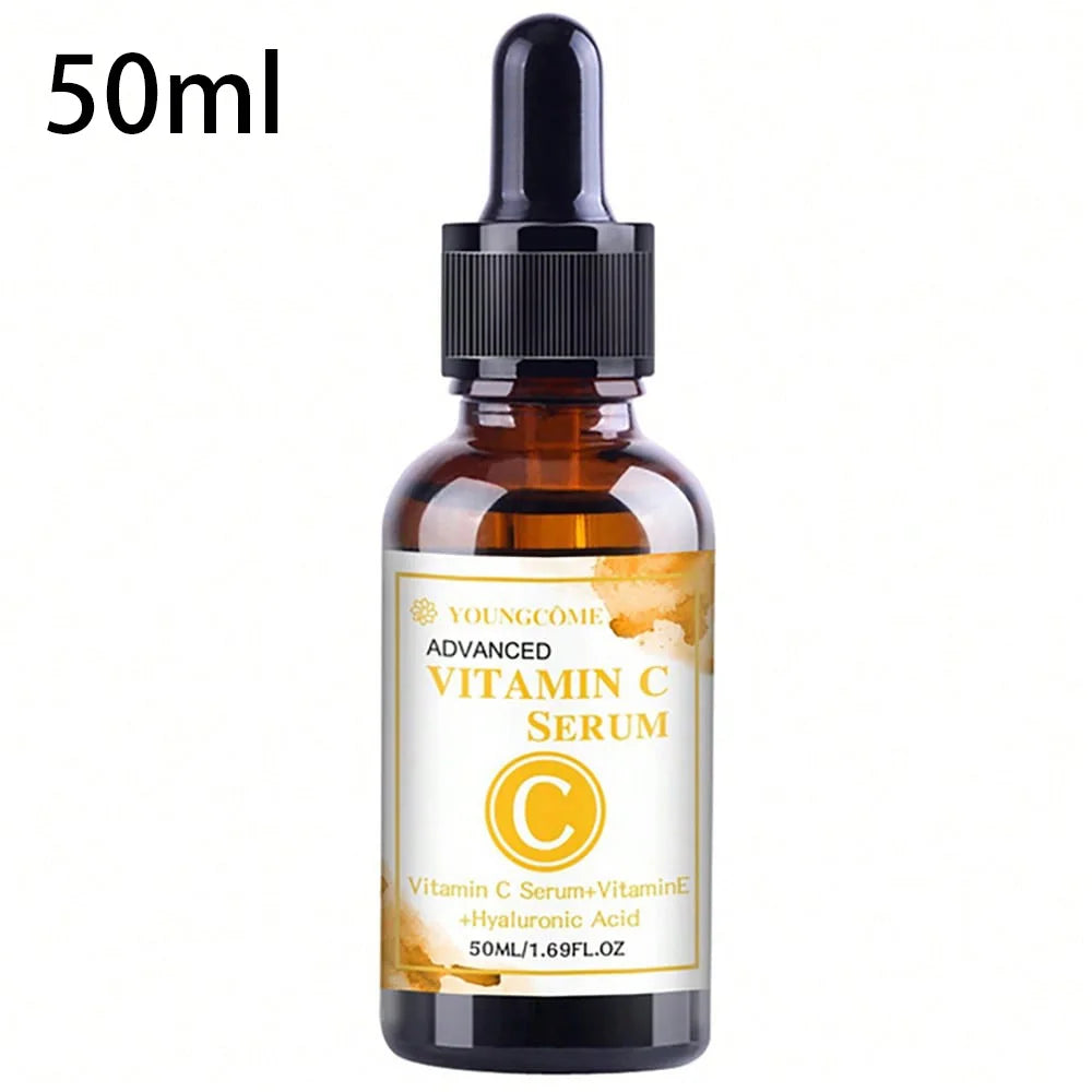 Vitamin C Facial Essence 50ml Contains Hyaluronic Acid Dark Spot Remover Moisturizing Repair Anti-aging Essence Facial Skin Care