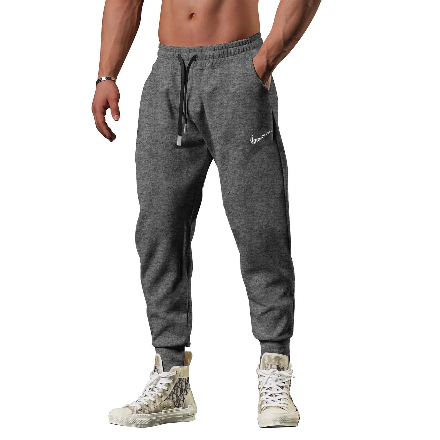 2024 New Men's Casual Sports Pants Sweatpants Gym Running Training Jogging Mountaineering Hot Sale 1000+