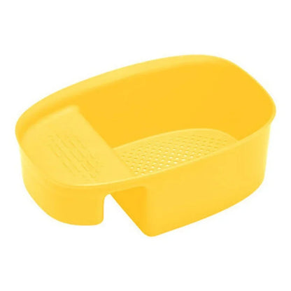 Collapsible Colander Kitchen Accessories Extendable Strainer Fruits Vegetables Noodle Drain Basket Space-Saver Drainer Over Sink