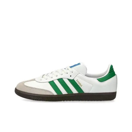Adidas Originals SAMBA OG Soft Upper for Easy Foot Feel, Low Top Board Shoes for Both Men and Women in Black, White, and Gray