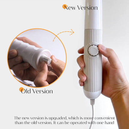 DARSONVAL Blue 6-in-1High Frequency Facial Machine For Hair Face Anti Aging Therapy Acne Tool Fusion Neon+Argon Wands Skin care