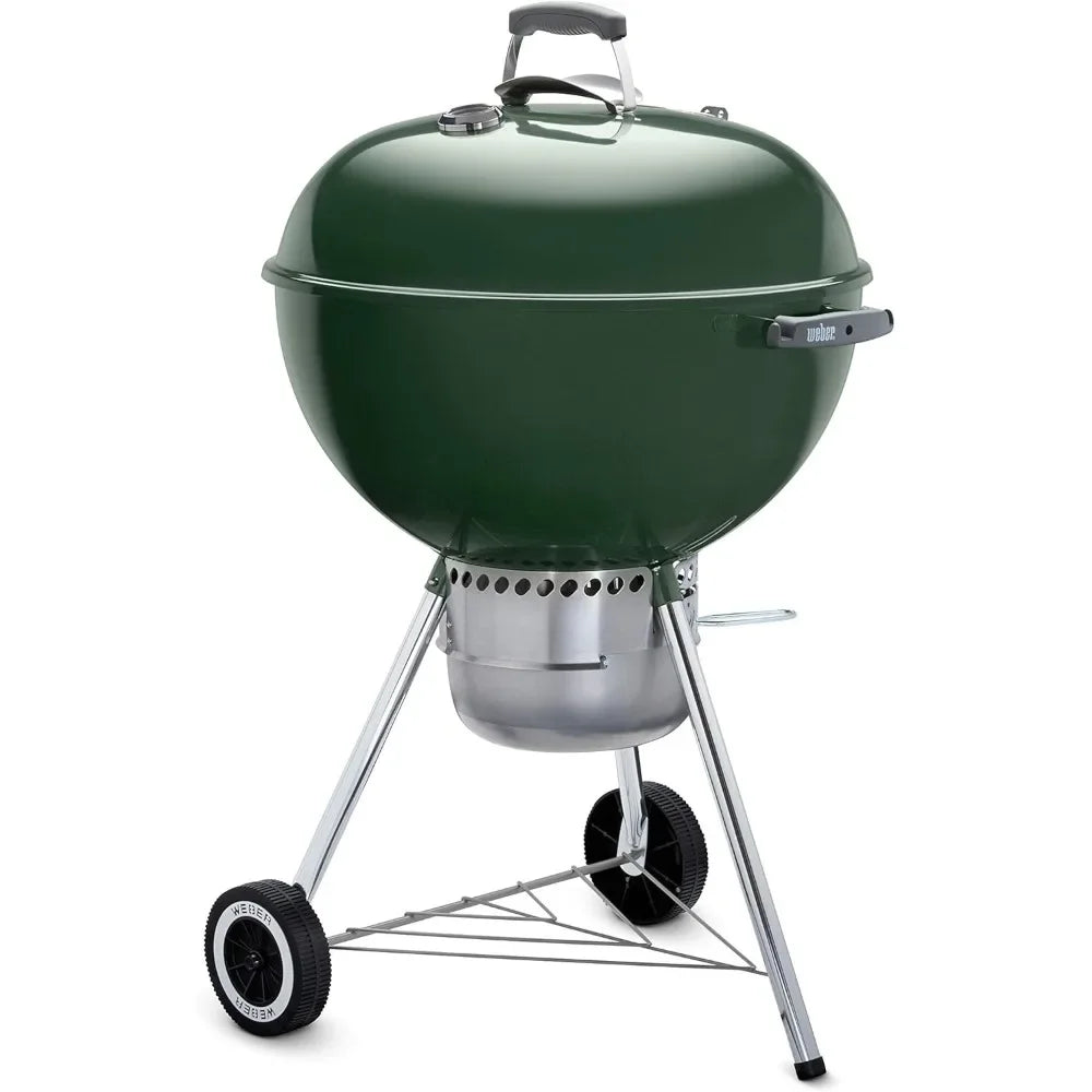 Kettle Premium Charcoal Grill, 22-Inch, Green