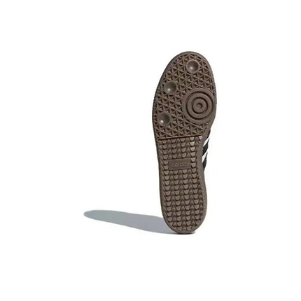Adidas Originals SAMBA OG Soft Upper for Easy Foot Feel, Low Top Board Shoes for Both Men and Women in Black, White, and Gray