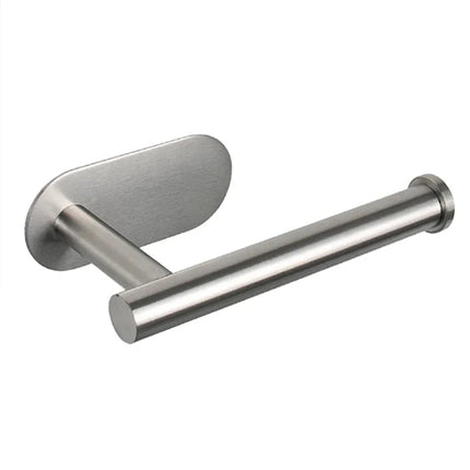 Stainless Steel Paper Towel & Toilet Paper Holder – Wall-Mounted Napkin Dispenser for Kitchen & Bathroom