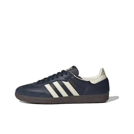Adidas Originals SAMBA OG Soft Upper for Easy Foot Feel, Low Top Board Shoes for Both Men and Women in Black, White, and Gray